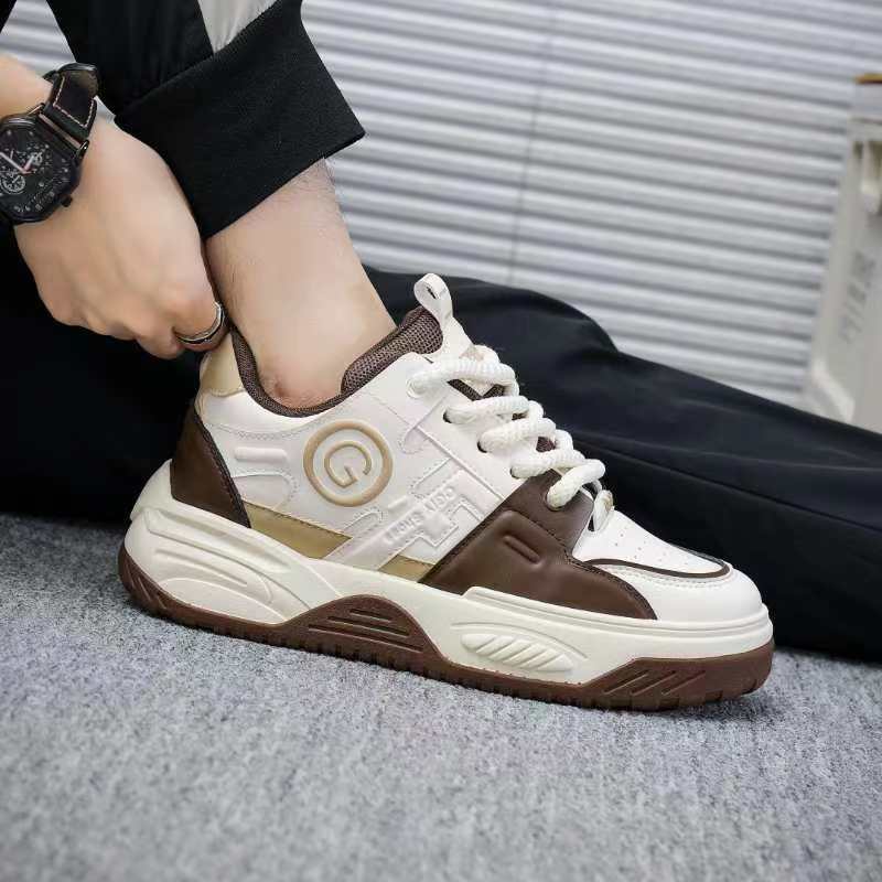 2025 new men's shoes new casual versatile sports leisure, board shoes popular trendy shoes C299