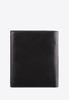 Wittchen Men's Leather Wallet With Double Pocket, Large Black, Natural Leather