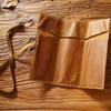 Handmade Retro Cowhide Pen Case Simple Art Multifunctional Bundled Stationery Bag Wearable