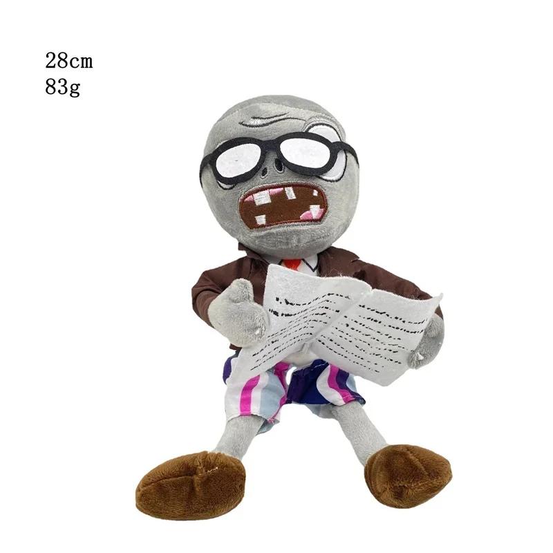 1 st 30 cm Plants vs Zombies Plyschleksaker PVZ Zombies Gargantuar Hattar Piratzombies Plysch Mjuka Gosedjur för Barn Barn Gåva