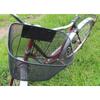 Bike Basket Metal Front Basket Detachable Black Click Large Bicycle