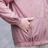 Women's Sun Protection Printed Hooded Jacket - Breathable, Loose-Fit for Middle-Aged and Elderly