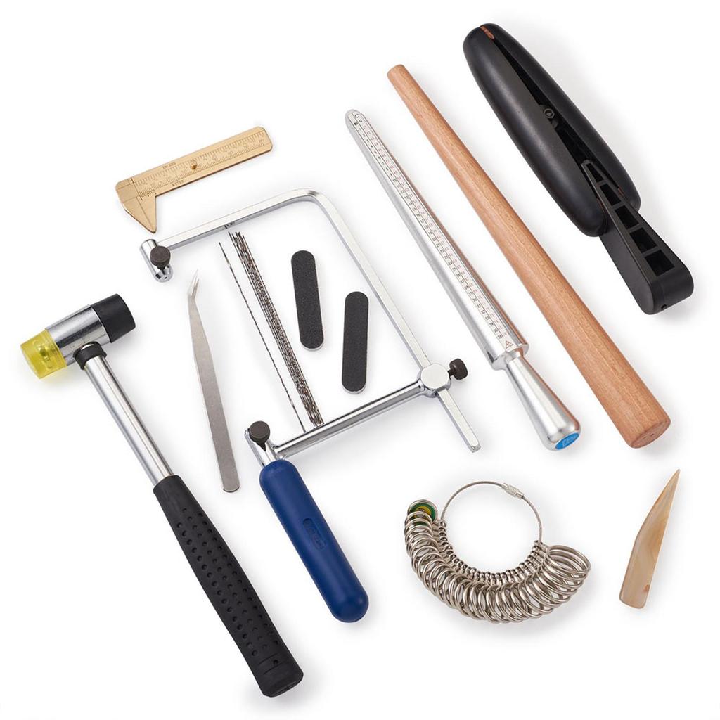 Jewelry Making Tool Jewelers Measuring Stick Mandrel Ring Sizer Gauge Set