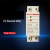 Self-resetting Over-under-voltage Protective Devices Household 220v 63a 2p Automatic Recovery Over/under Voltage Protector