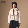 Teenie Weenie Women's Toggle Button Wool Blend Cape Coat