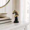 Chess-Themed Decorative Figurine Elegant Statue Giftable
