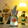 Easter Enchanting Decor With Adorable Light Up Doll And Colorful Egg Accents Home For