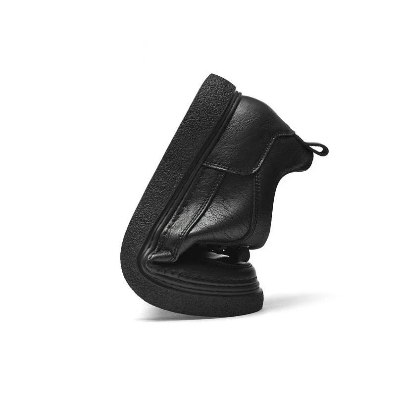 Обувь мужская кожаная оригинальная высококачественная кожаная повседневная обувь — фото 6