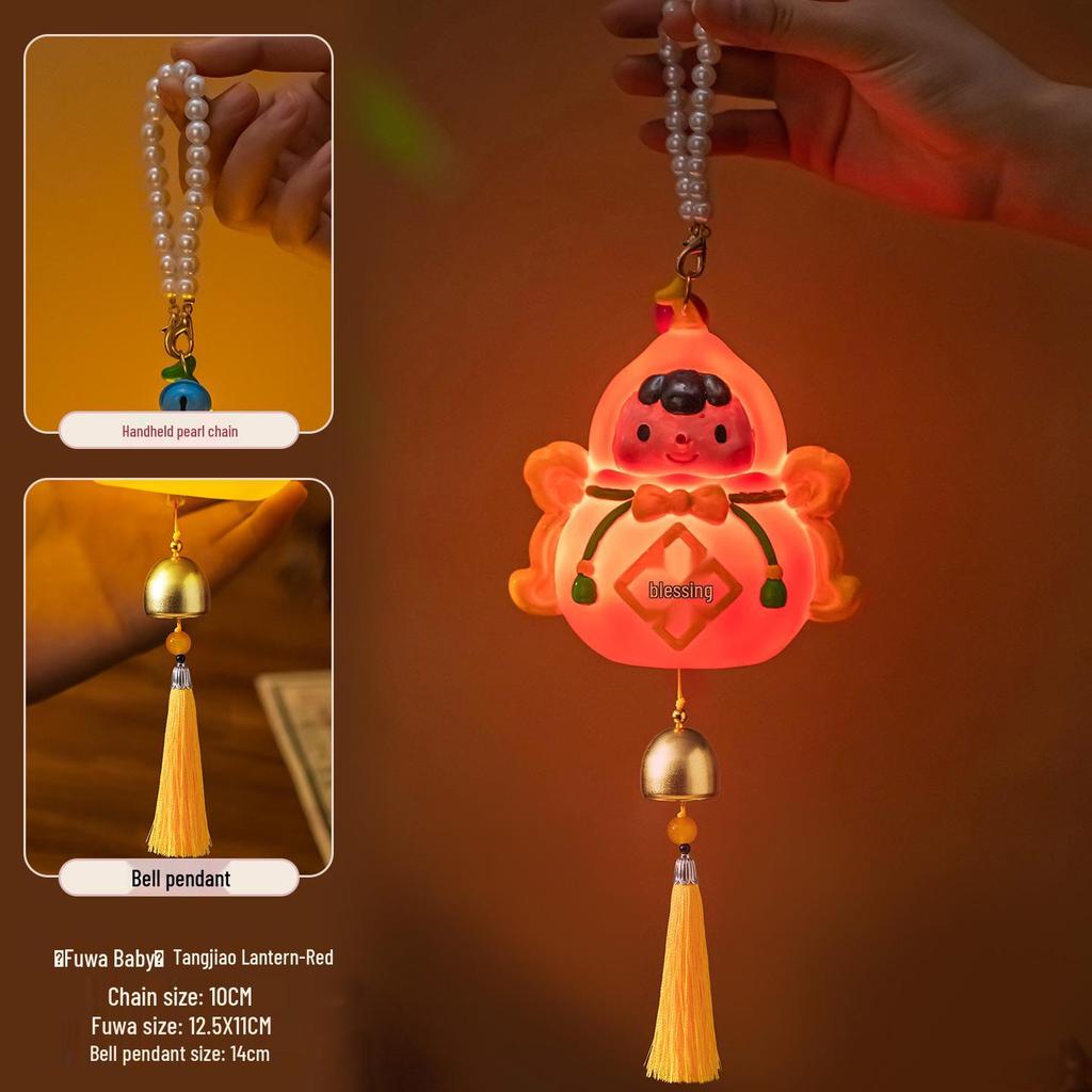 Mid-Autumn 2025 Jade Rabbit Children’s Luminous Handheld Lantern