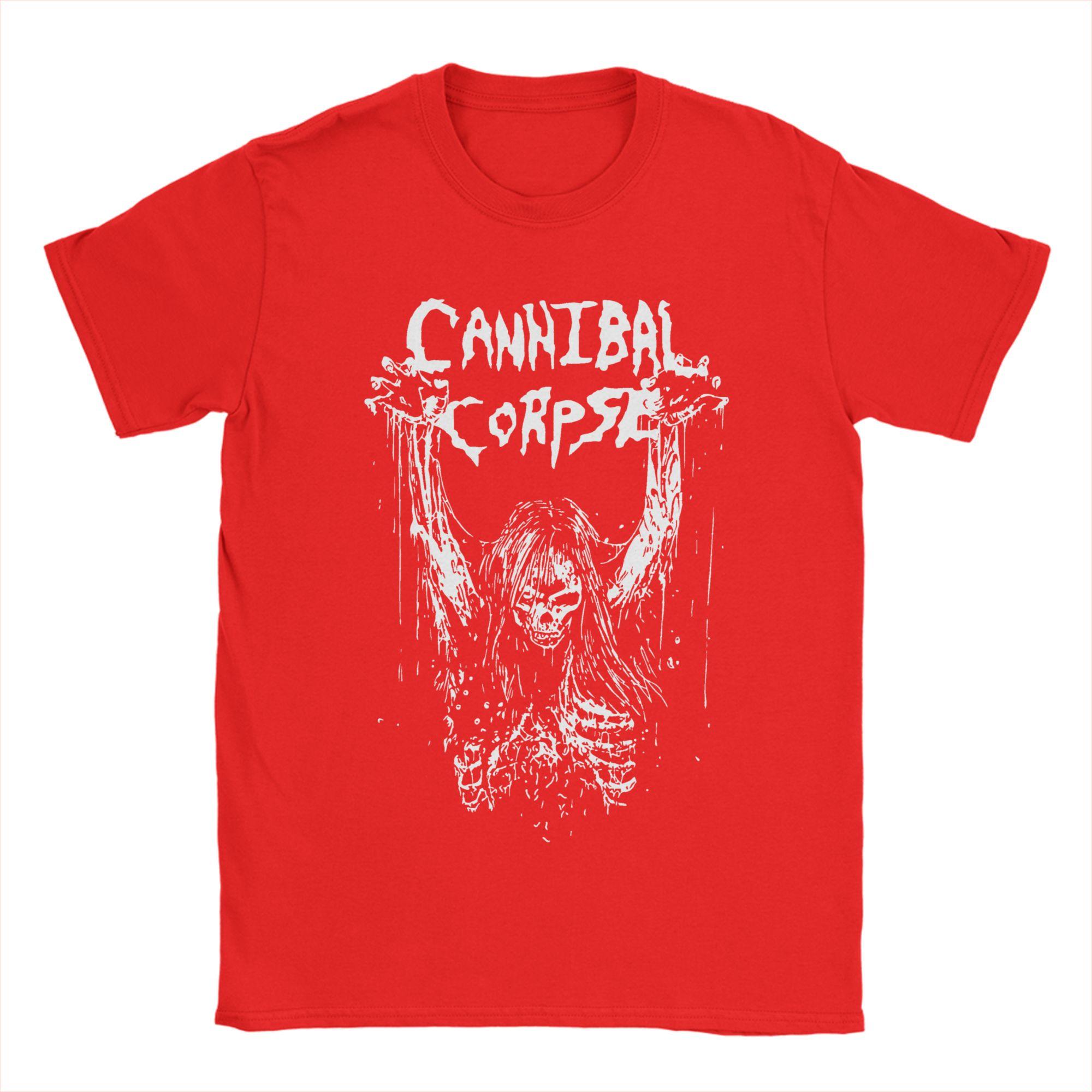Cannibal Corpse TShirts Men Novelty 100 Cotton Tees Crewneck Short Sleeve T Shirts Plus Size Clothes S