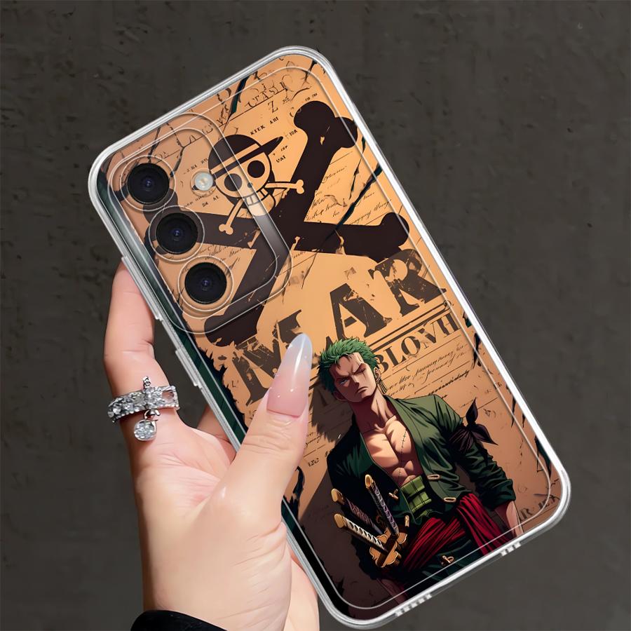 Case for Samsung Galaxy A57 A52 A17 A52 A25 A51 A34 A35 A55 A14 A16 A56 A36 A37 A54 A15 A26 A24 Phone Cover Anime One Piece