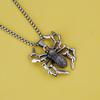 Halskette Spinne Punk Insekt Anhänger für Männer
