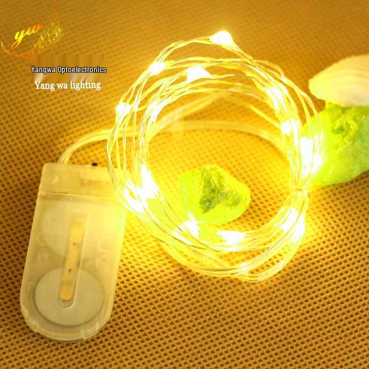 Разноцветные светодиодные гирлянды-звездочки для украшения и подарков Red Light