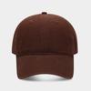High Quality Solid Color Soft Top Baseball Cap Men's European and American Fashion Washed Cotton Retro Wide Brim Cap Women's Hat Tide