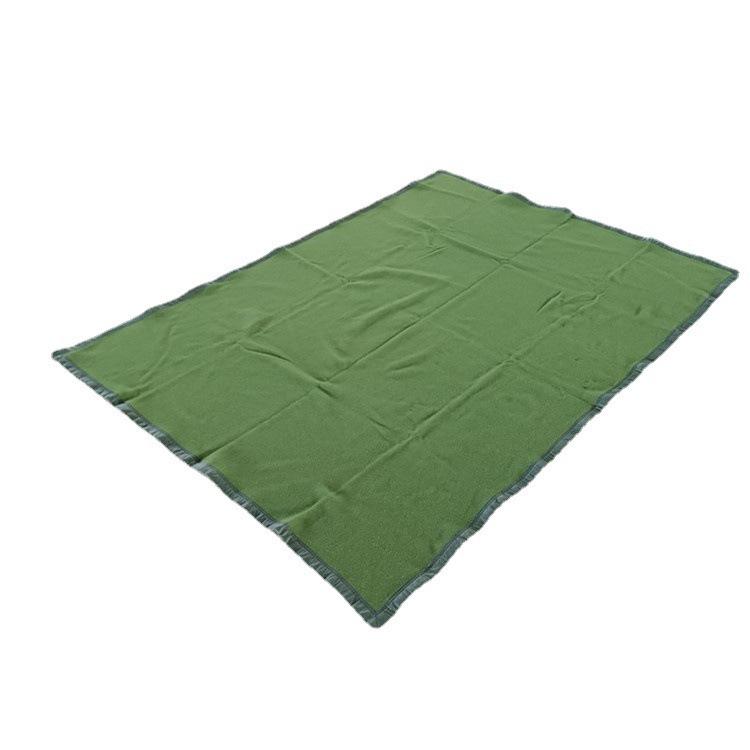 Dark Green Flood Control & Disaster Relief Blanket - Warm, Protective Quilt