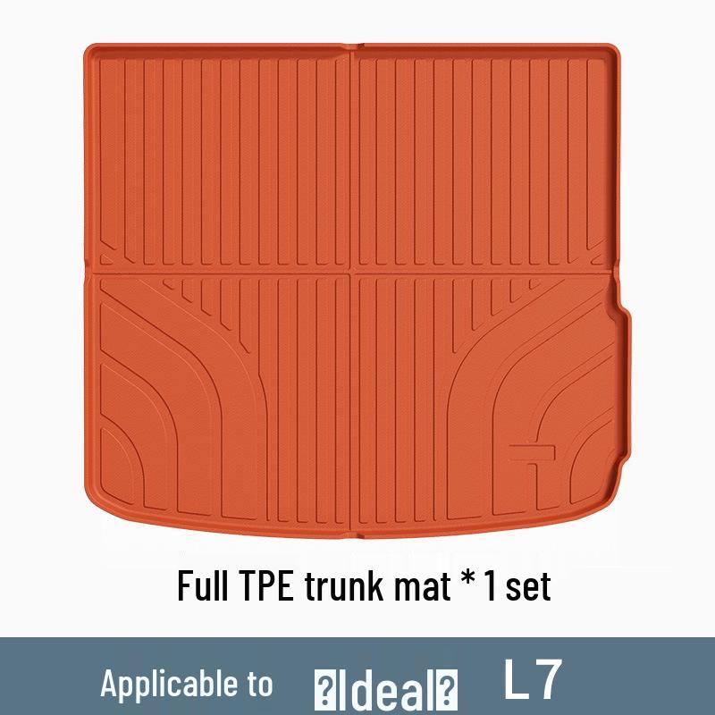 Li Auto L7 All-Weather TPE Floor and Trunk Mats (2023-2024 Models)