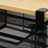 Space Saving Under Desk Drawer Organizer Slide Out Shelf High Strength Carbon Steel Quick Installation For Workspaces