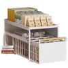 Miling Pull-out Kitchen Spice Rack with Cover
