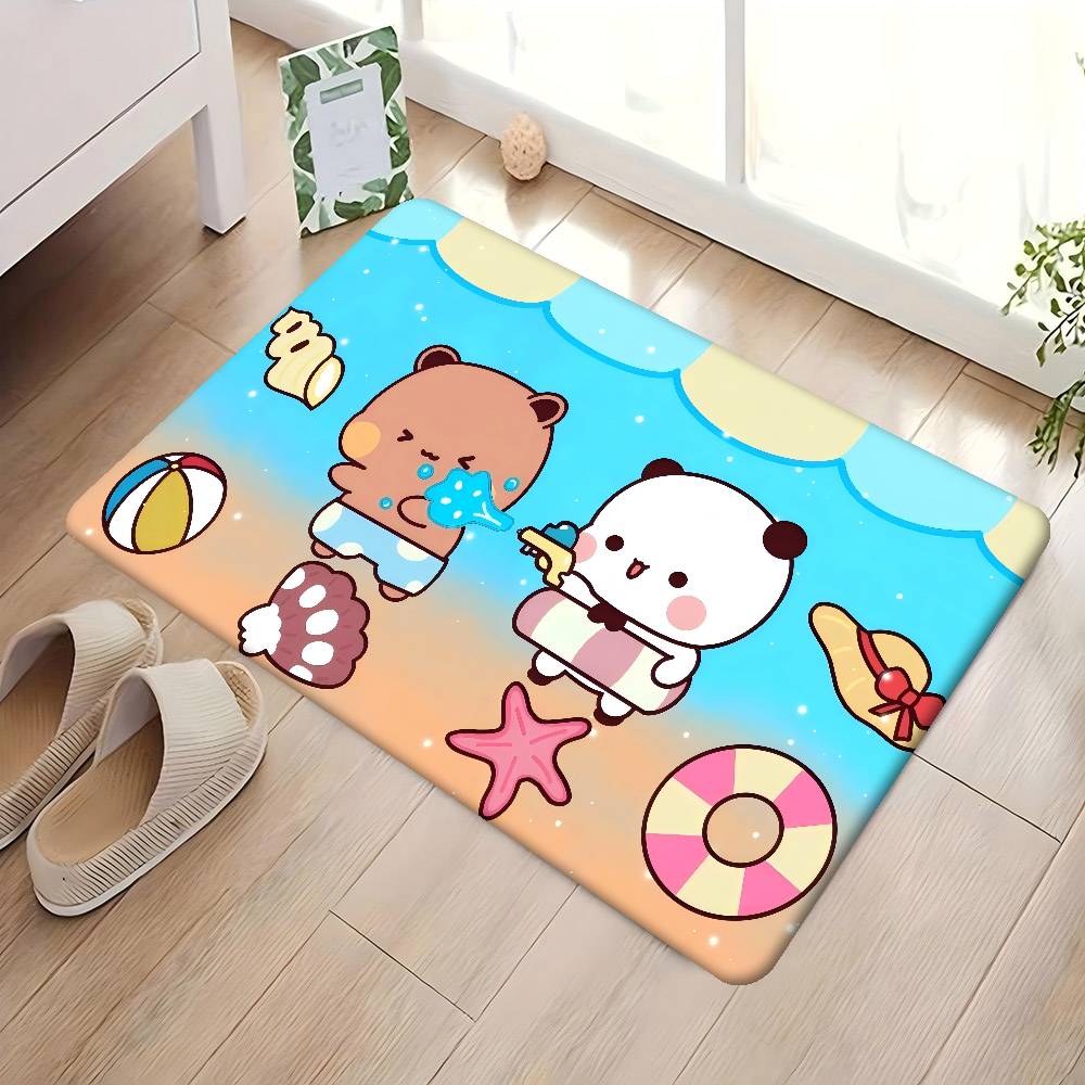 Dudu Bubu Cartoon Hallway Carpet Washable Non-Slip Living Room Sofa Chairs Area Mat Kitchen Doormat Area Rug