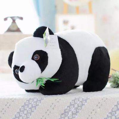 16 cm Ayakta panda Dolması Hayvan Peluş Ayı yumuşak Oyuncak Sevimli Bebek Roman Yeni