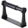 Matte Black Toilet Paper Holder Space Aluminum Bathroom Organizer  Bathroom