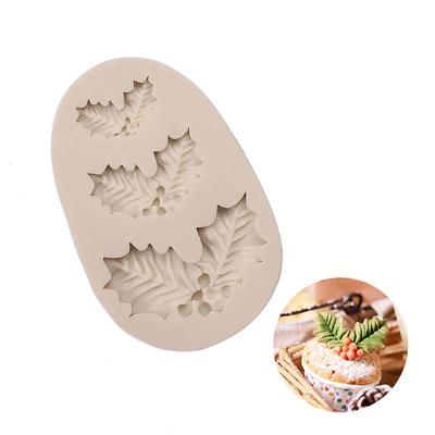 Christmas Chocolate Cake Ice Mould Tray Bakeware  Candy Silicone