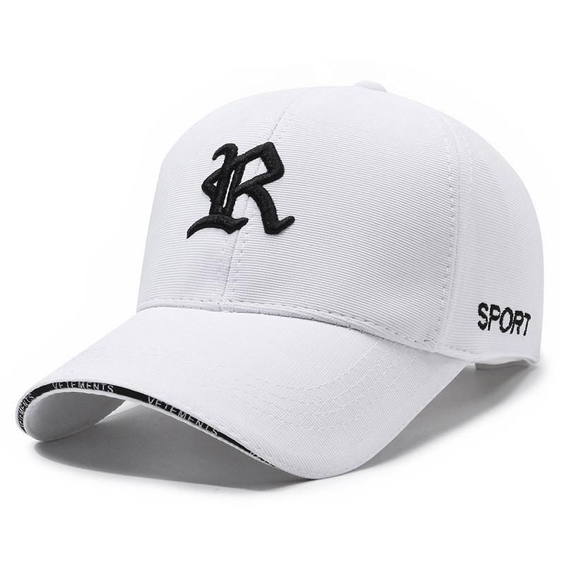 

Polyester Baseball Cap With Extended Brim Sun Protection For Men Women In Spring Autumn Style A