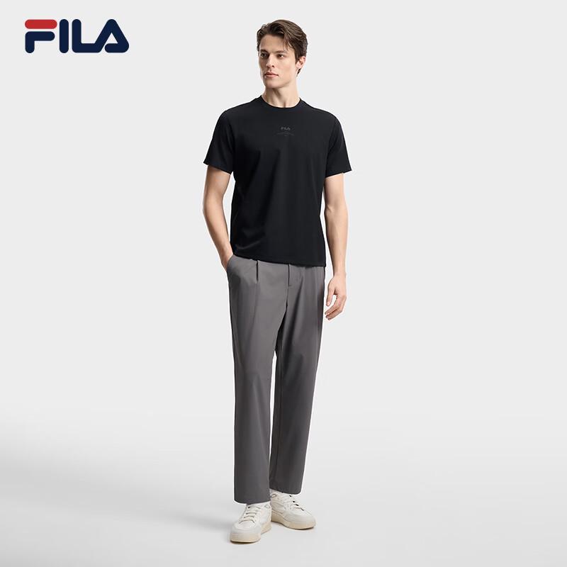 FILA Men's Knitted Short Sleeve T-Shirt