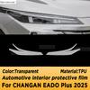 For CHANGAN EADO PLUS 2025 Panel Dashboard Navigation Automotive Interior Protective Film TPU Anti-Scratch
