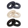 Almofadas de silicone para fones de ouvido Space Q45 Over Ear, protetores à prova de suor e laváveis