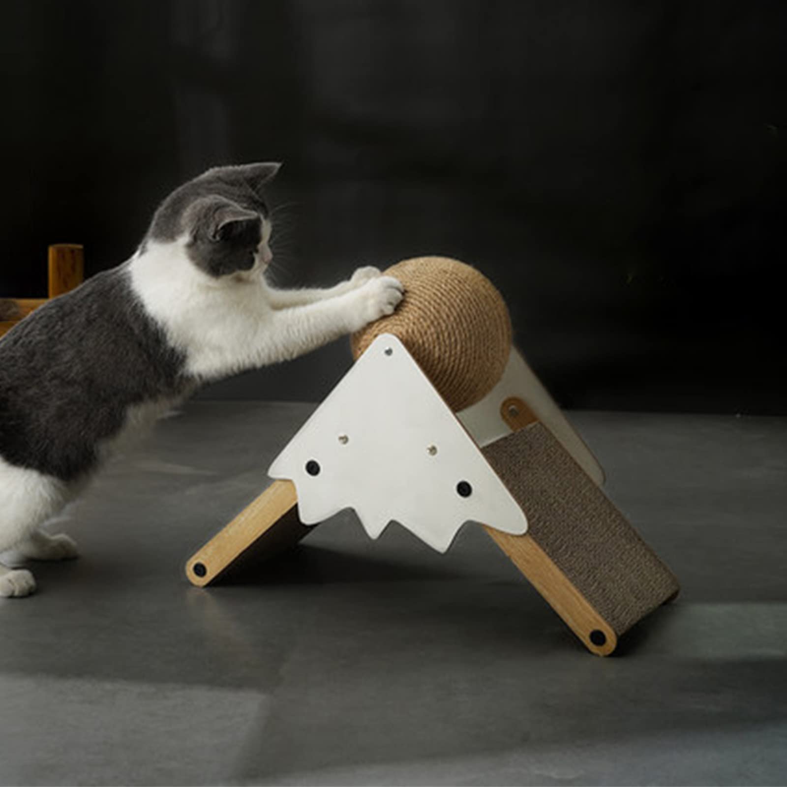 

MORISAWA Cat Scratching Cat Cat Cat Cardboard Post, Toy, Cardboard, Scratcher, Toy,