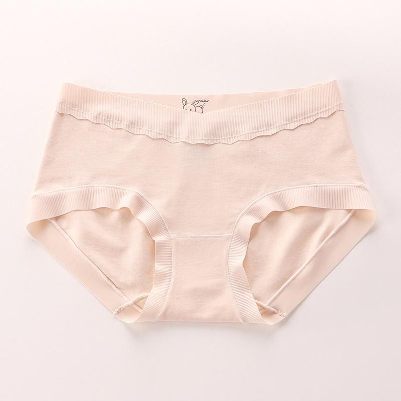 

Нижнее белье, женские хлопковые трусы для беременных, антибактериальное промежность 5А для ранних сроков беременности, специальное бесшовное нижнее белье для беременных M