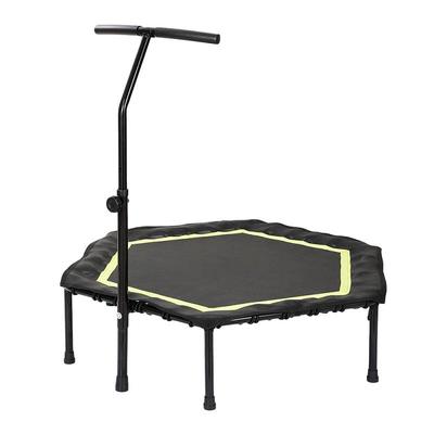 40'' Fitness trampolína s nastavitelnou řídítkovou tyčí Tichá trampolína Bungee rebounder pro děti Dospělé Skákání Kardio cvičení