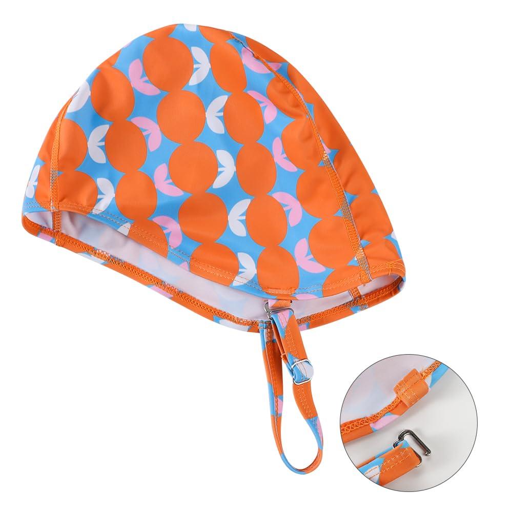 XGOPTS Swimming Cap, Cloth, Large, Comes with Chin Strap, Prevents