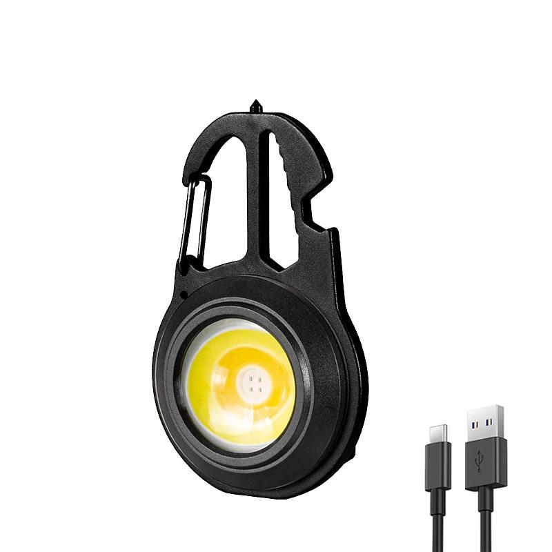 Mini lanternă multifuncțională cu LED-uri Lanternă portabilă mică, lantern, inspecție COB, lanternă magnetică puternică, lumină de exterior