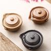 Chinese Kung Fu Tea Set 1 Teapot 2 Teacups Travel Ceramic Pottery Tea Cups for Teaware Outdoor Tea Cups of Tea Ceremony