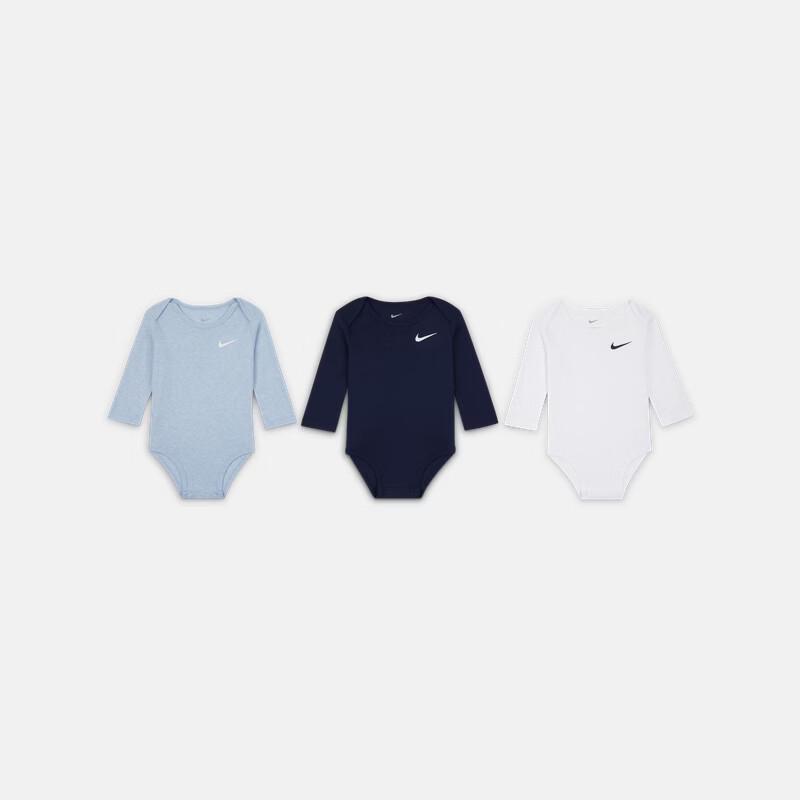 NIKE Infant Long Sleeve Bodysuit (3-Piece) IF3681