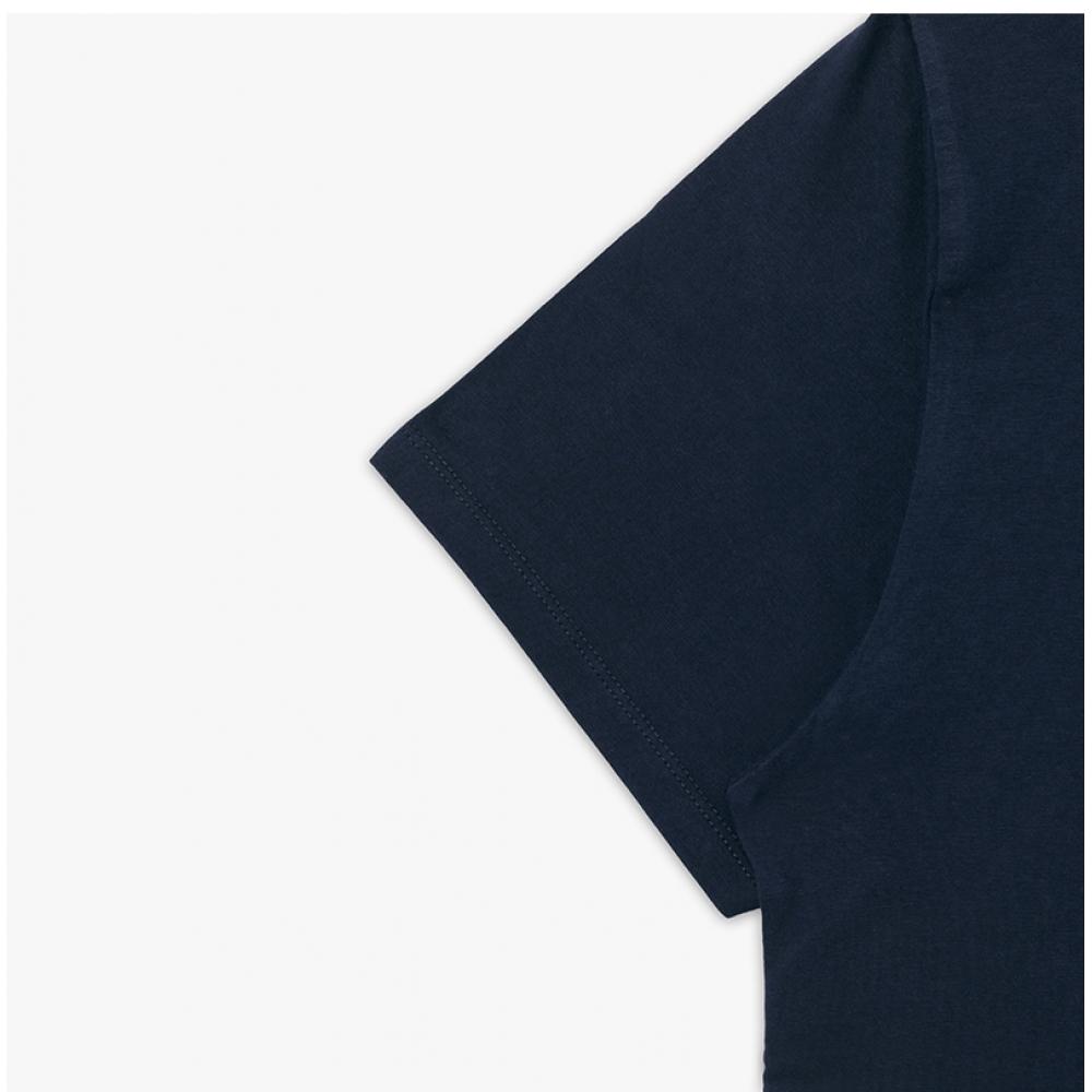 MaiSon KitSune Lw00105kj0008 P476 Fox Head Patch Women S Short Sleeve Tee