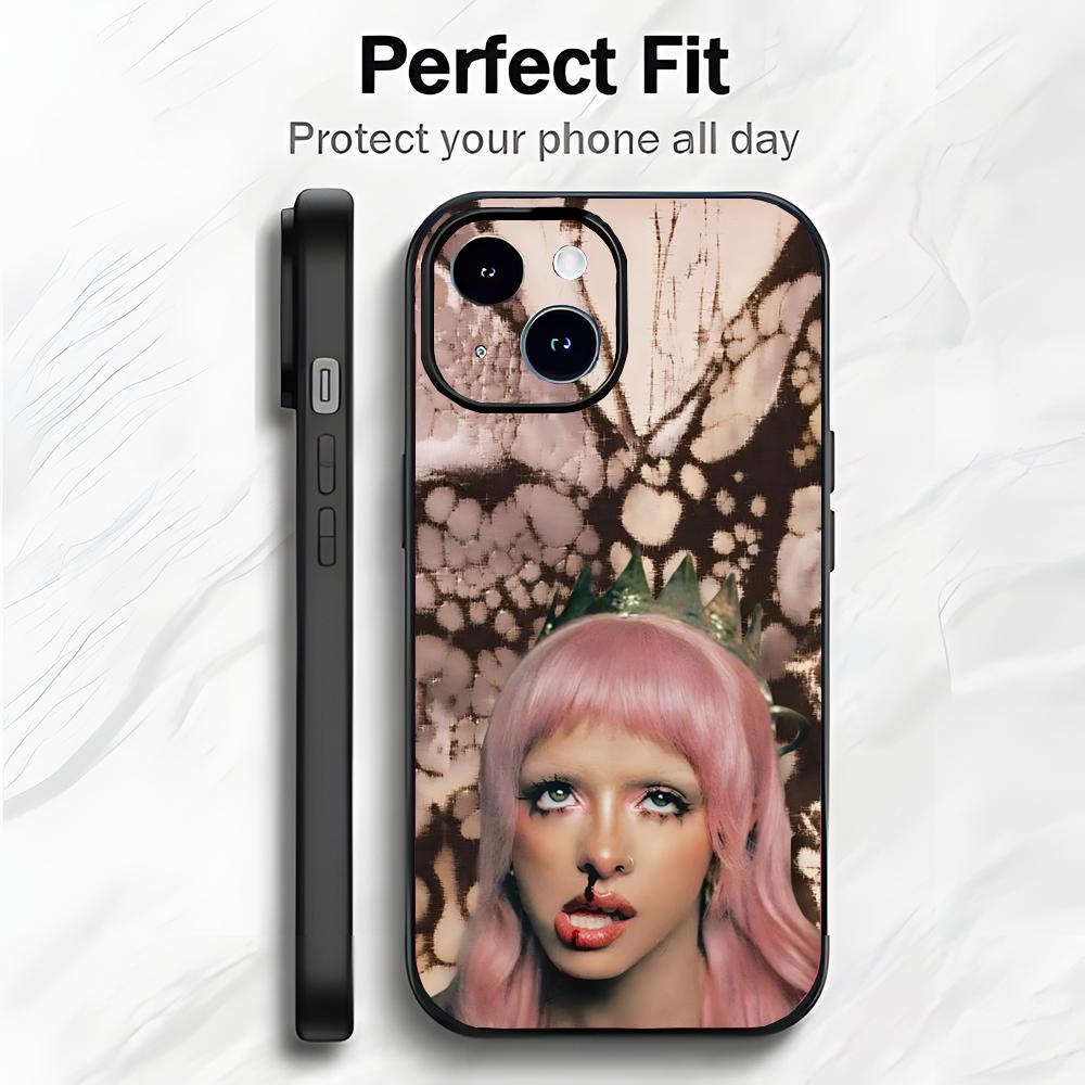 Quirky Pop American Singer M-Melanie Martinez Phone Case Phone Case Soft Packaging Lightweight For iPhone17 16 15 14 13ProMax