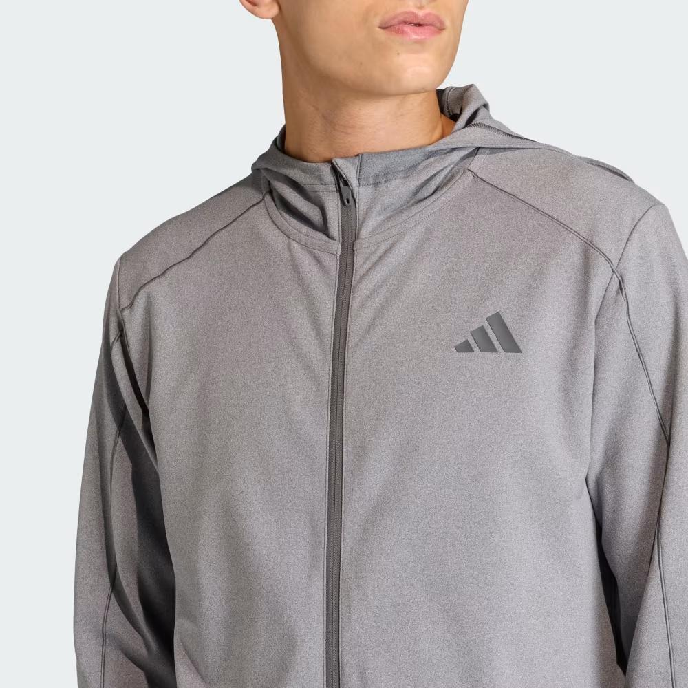 adidas Workout Climacool Hoodie Lange Mouwen Rits Jas Heren Jassen KA7378