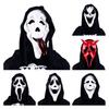 Suit Scream Adult Mask Ghost Face Cosplay Halloween Dress Party Accessory Decor