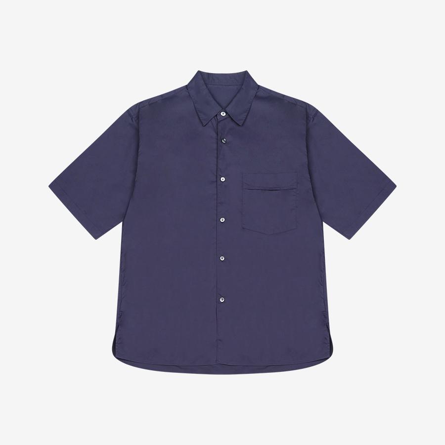 G Eek Cotton Oversized Shirt Dark Navy (Pibad5107) Nad (Dark Navy)/M