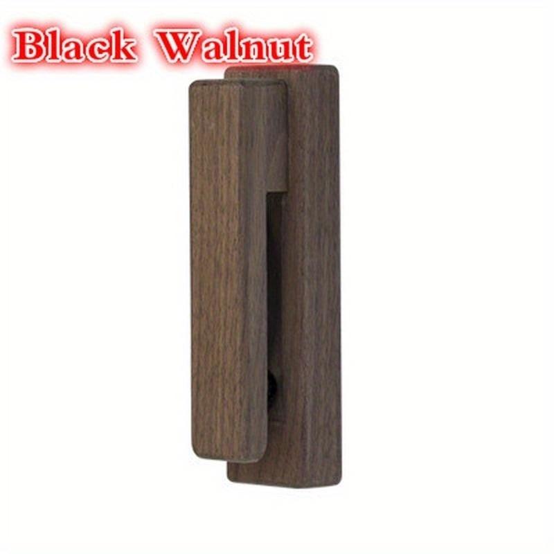 1 PC Rustic Wood Towel Hooks Wall Mount Storage Hanger Cap Rack Adhensive Strip Home Decor Organization Bathroom Kitchen Knobs