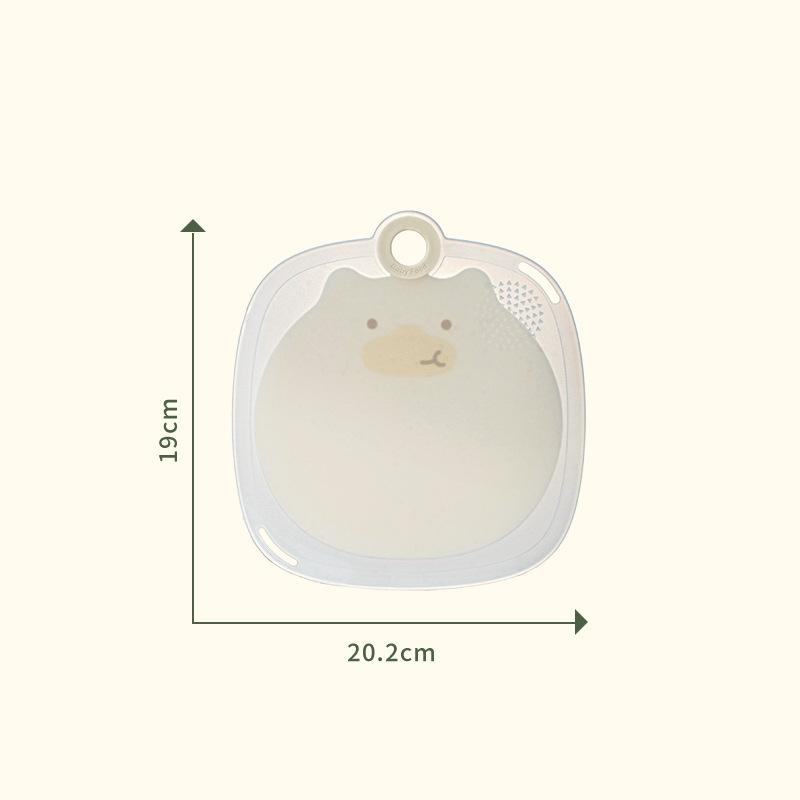 Household Cartoon Chopping Board Kitchen Double-sided Chopping Board Portable Side Boards Multifunctional Cutting Boards for Fruits and Vegetables