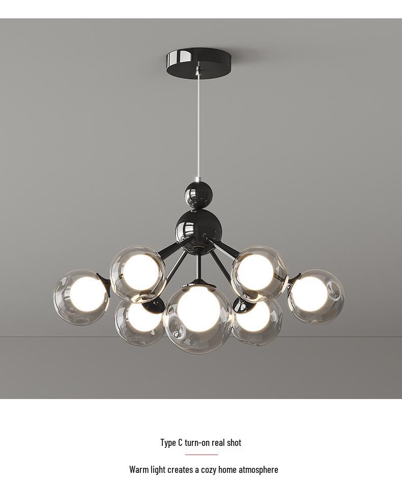 Snow Mountain Restaurant Chandelier - Italian Minimalist Designer Light for Luxury Dining & Bars (2025 Model)