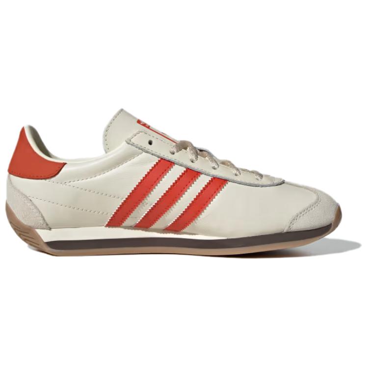 Adidas Country OG Cream Preloved Red Women Sneakers Cream-White Dark-Brown JI0517
