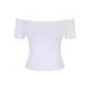 Urban Classics Womens/Ladies Ribbed Off Shoulder T-Shirt (Pack of 2)