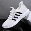 A spring breathable couple running shoes men's white shoes fashion trend casual shoes sports men's shoes