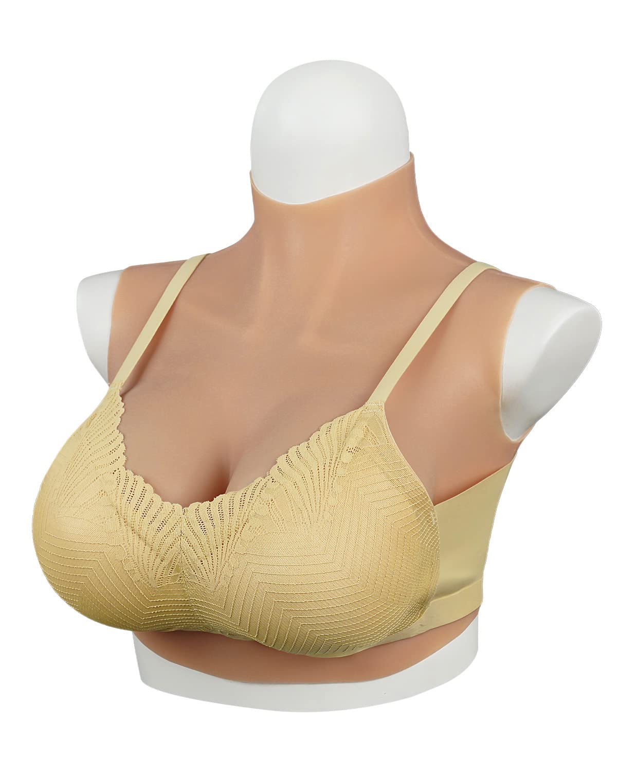 

Силиконовый искусственный силиконовый маскировка Реалистичный жевательный Один размер подходит C Хлопок Цвет кожи [Peikey] Бюст, переодевание, косплей, грудь, грудь,