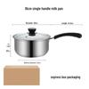 Balde 18cm 304 Stainless Steel Baby Food Saucepan - 3 Pack